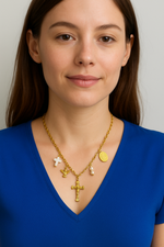 Load image into Gallery viewer, Heavenly Grace Charm Necklace
